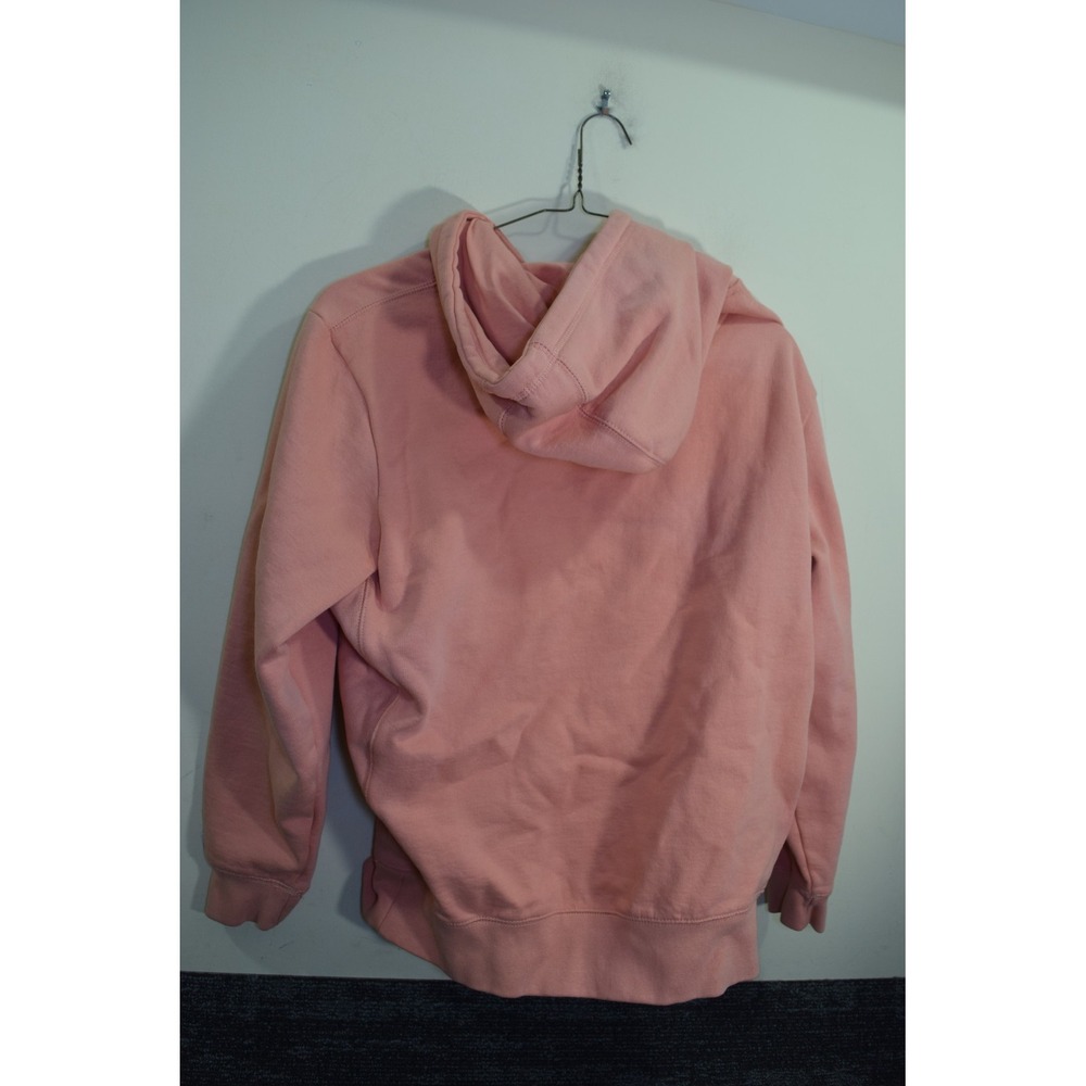 Rare Streetwear FLAMANTI Sewn Red Daisy Hoodie Sweatshirt MENS L Pink Salmon - Picture 8 of 16